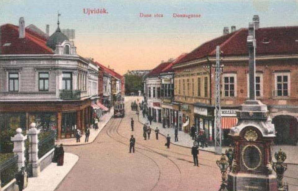 stara dunavska ulica novi sad